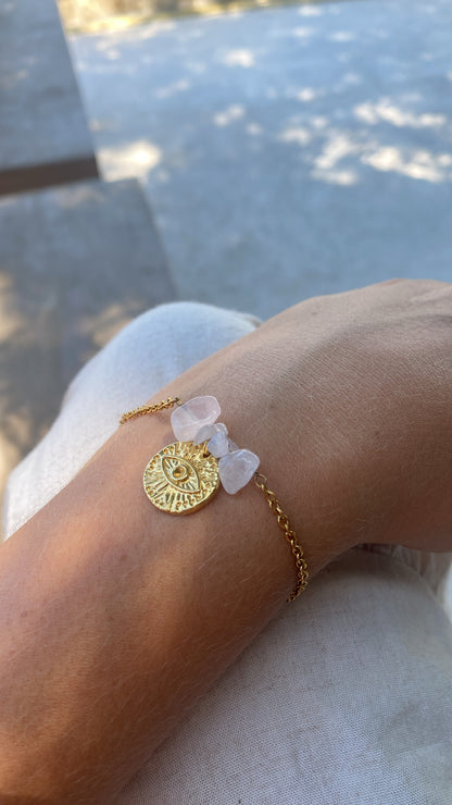 Bracelet Aura Rose ✨