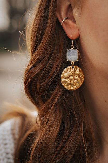 Boucle d'oreille Lunéa 🌙