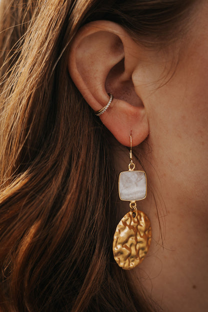 Boucle d'oreille Lunéa 🌙