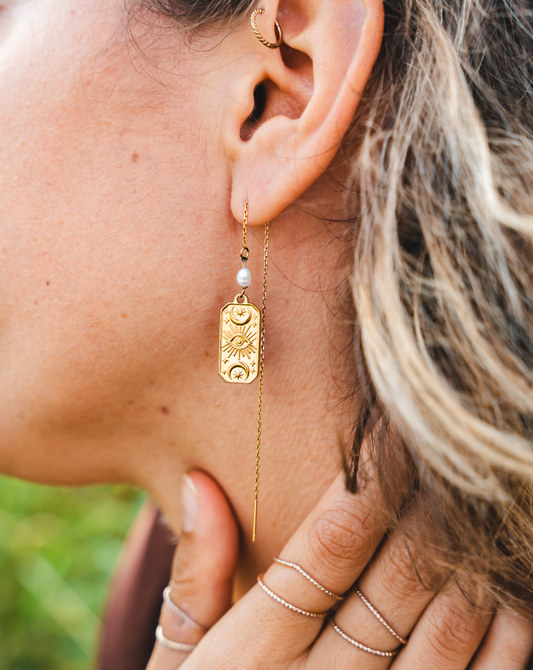 Boucles d’oreilles Iris 👁✨