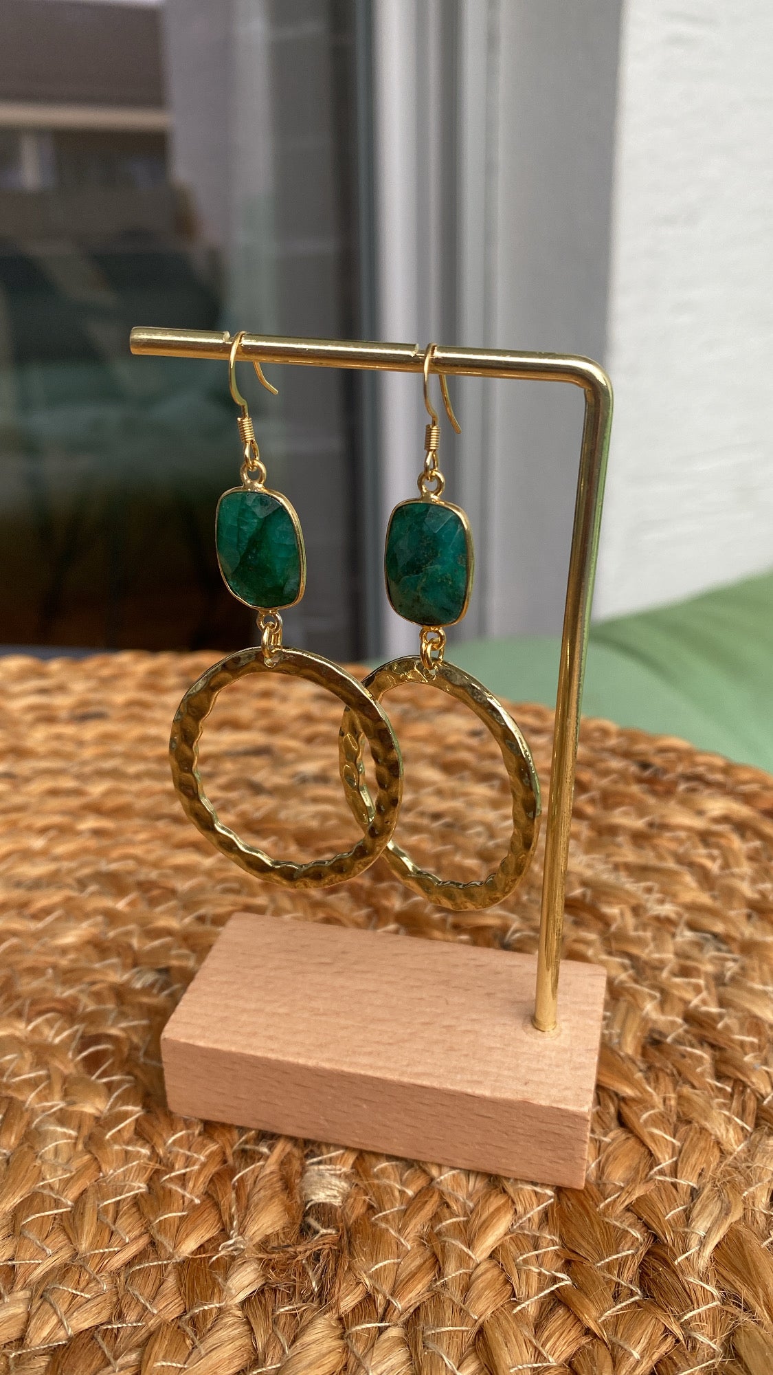 Boucles Émeraude Royale 🌌