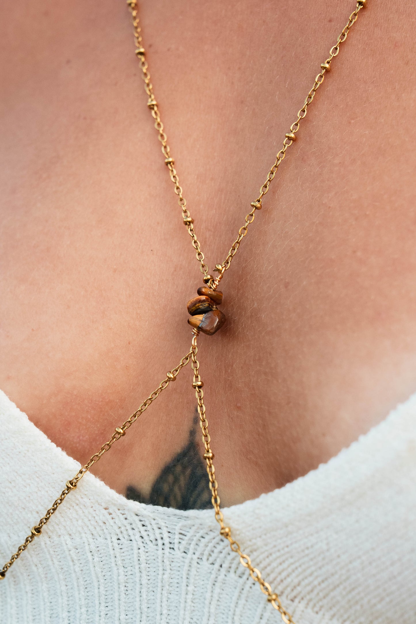 Bodychain Puissance & Protection Solaire 🐯✨